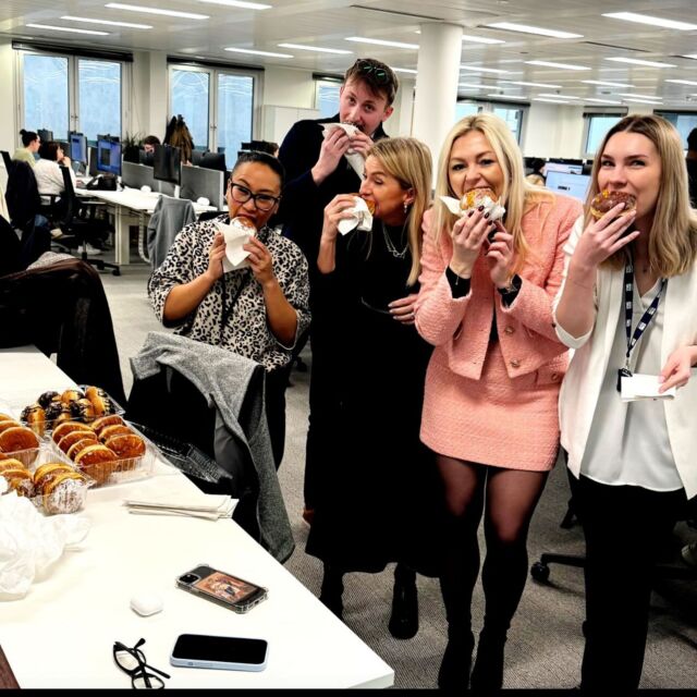 Fat Thursday Celebration! 🍩

Today, the #Welcome team indulged in a doughnut-filled day to celebrate Fat Thursday (Tłusty Czwartek)! 

Did you know this traditional Polish celebration marks the last Thursday before Lent in the Christian calendar. It’s a day of feasting, particularly enjoying sweets and pastries 🍩, before the period of fasting and penance that comes with Lent.

As part of our #Welcome tradition, set last year, our very own Anna Turkosz once again collected these amazing and delicious doughnuts from her local Polish bakery. A sweet way to honour the occasion! Thank you, Anna – the team loves it every year! 💖 

#FatThursday #TłustyCzwartek #DoughnutDay #PolishTradition #SweetCelebration